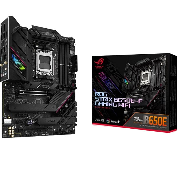 ASUS ROG Strix B650E-F Gaming WiFi ATX Motherboard for AMD AM5 CPUs